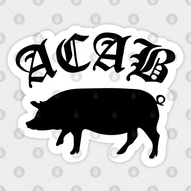 ACAB Sticker by valentinahramov